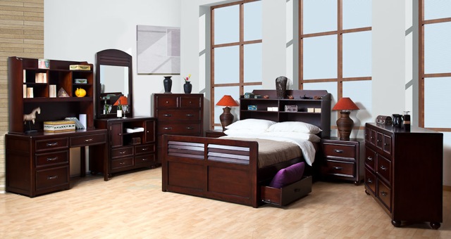Toscana Youth Bedroom Wooden Furniture