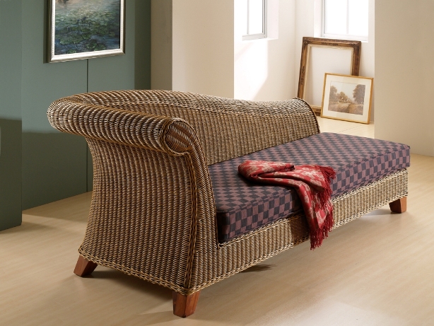 Chaise lounger Wicker Furniture