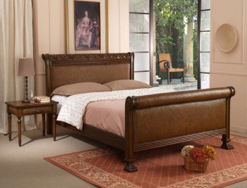 Trenton Bed Wooden Furniture Singapore