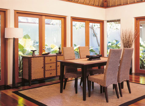 Rodeo Dining Furniture: Unicane Rattan Furniture Singapore