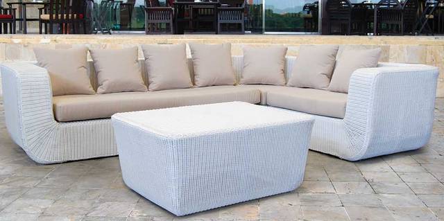 Snail Rattan Sofa | Outdoor Living Furniture